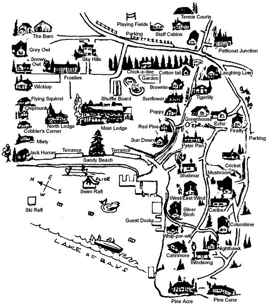 LUMINA RESORT MAP